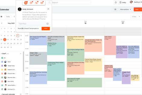 Scheduling & Calendars